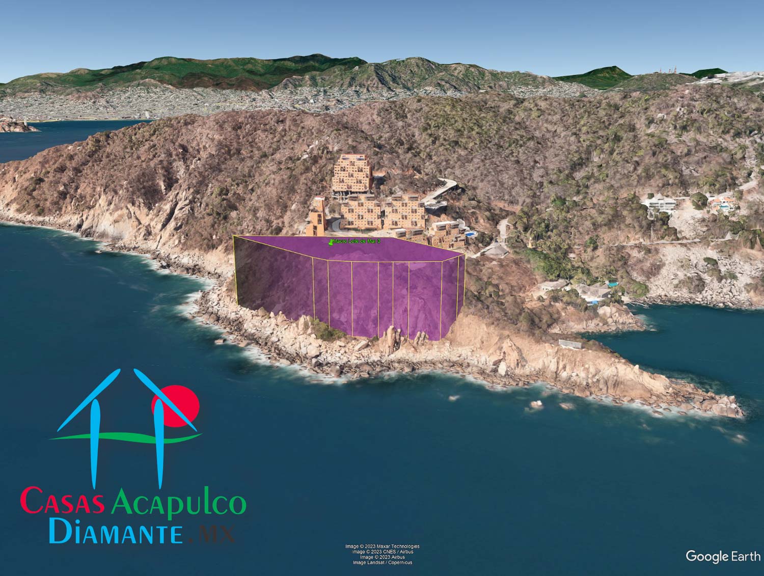 Terreno Brisas del Marqués Punta Sirena Macrolote 3 - Ubicación satelital y entorno 7